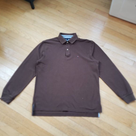 Tommy Hilfiger Men's Long Sleeve Polo Shirt, Size: L - Picture 5 of 16